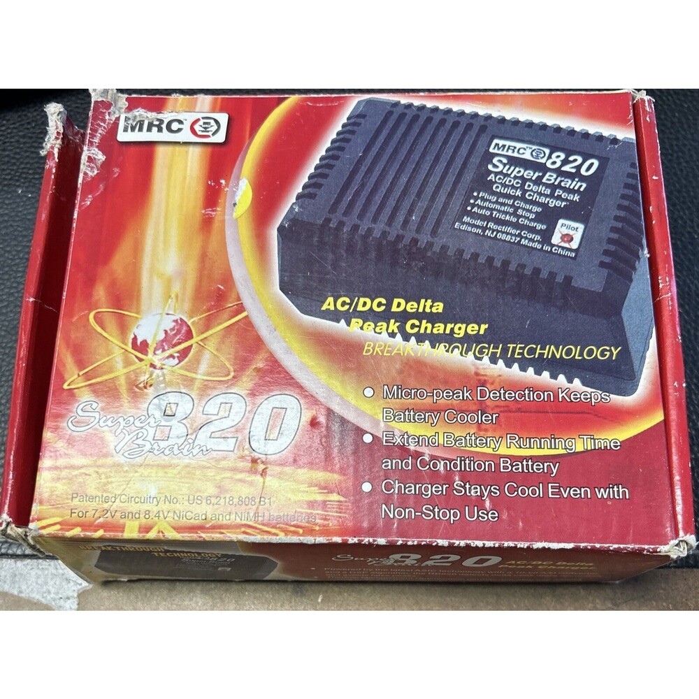 MRC 820 Delta Peak Super Brain AC/DC Quick Charger With Power Cord New